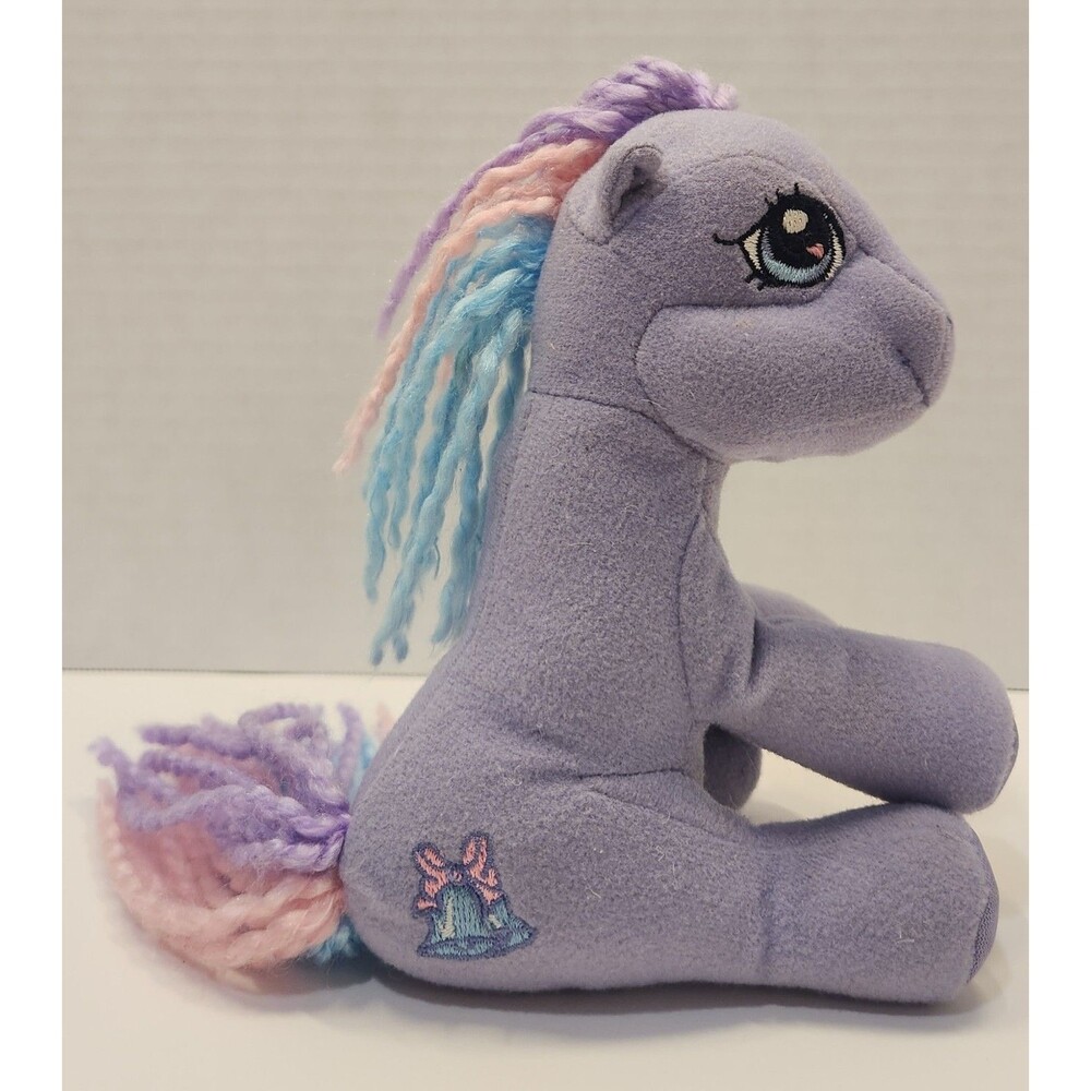 My Little Pony Tink-a-Tink-a-Too Purple Plush Bells 5" Tag Hasbro Vintage